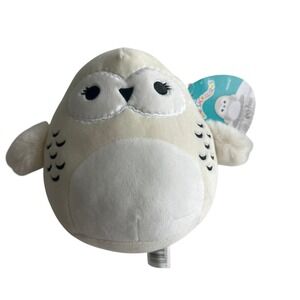 Squishmallows Harry Potter Hedwig Owl 8" Inch White Plush Toy SQWB00104 NEW